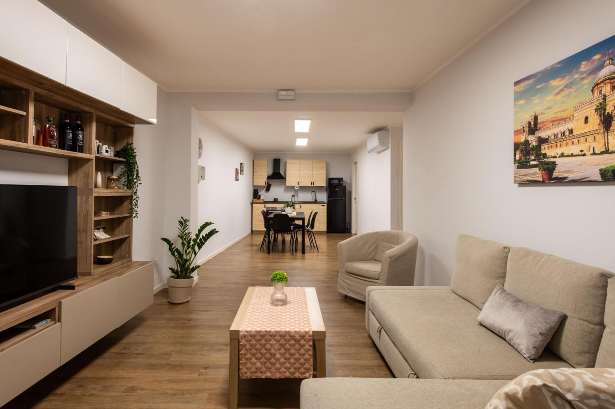 Villareale Flat - Palermo City Center Free Parking Exteriör bild
