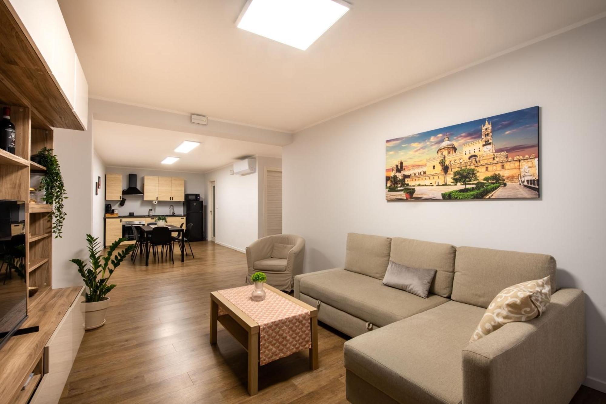 Villareale Flat - Palermo City Center Free Parking Exteriör bild
